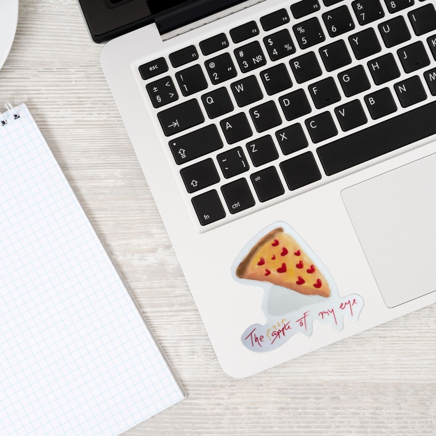 The Pizza of My Eye Funny Pizza Vinyl Sticker |