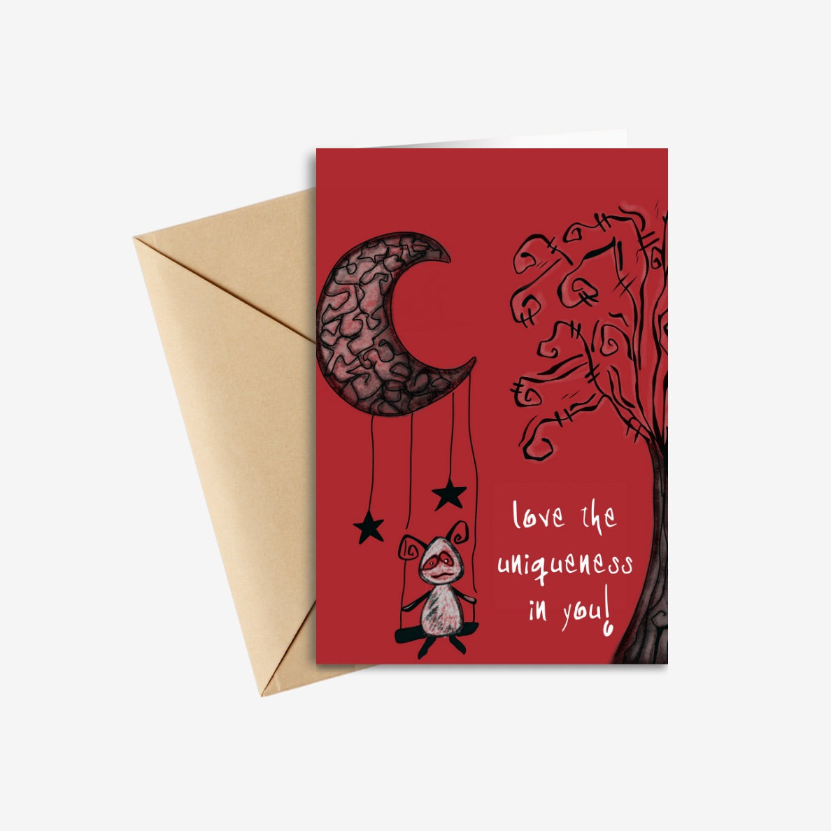 Love the Uniqueness in You Motivational Greeting Card