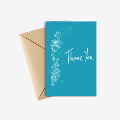 Thank You Handmade Greeting Card