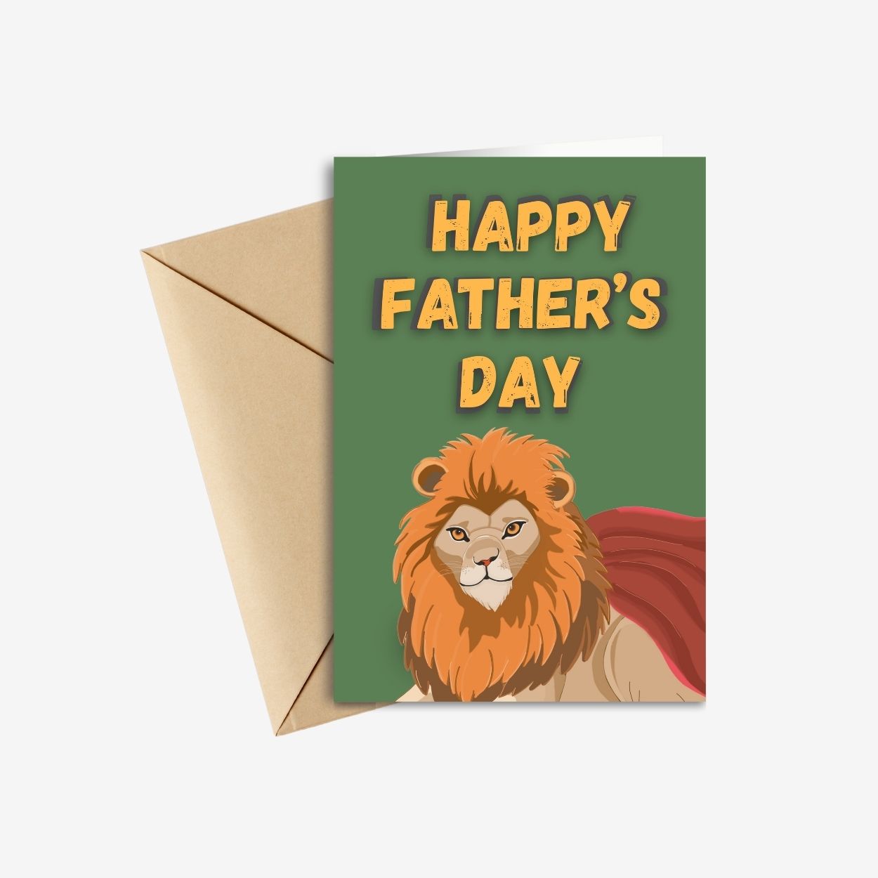 Happy Father's Day - My Hero Greeting Card
